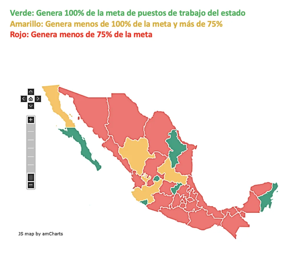 The States with the Highest Economic Development in Mexico